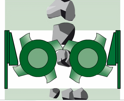 雙齒輥破碎機(jī)結(jié)構(gòu)原理 雙齒輥破碎機(jī)結(jié)構(gòu)原理